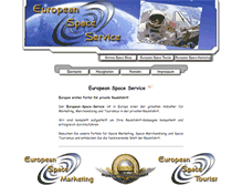 Tablet Screenshot of european-space-service.com
